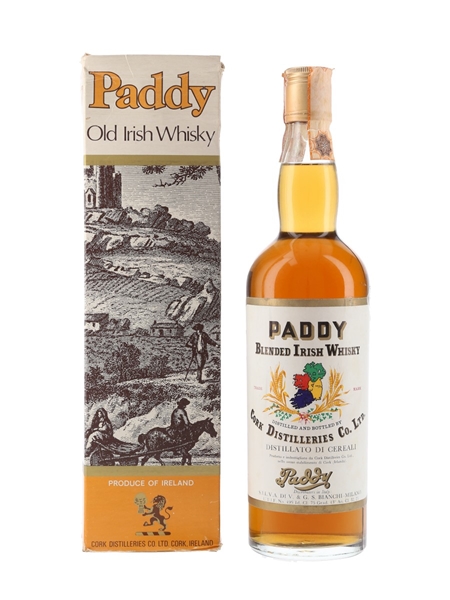 Paddy Blended Irish Whisky Bottled 1960s-1970s 75cl / 43%