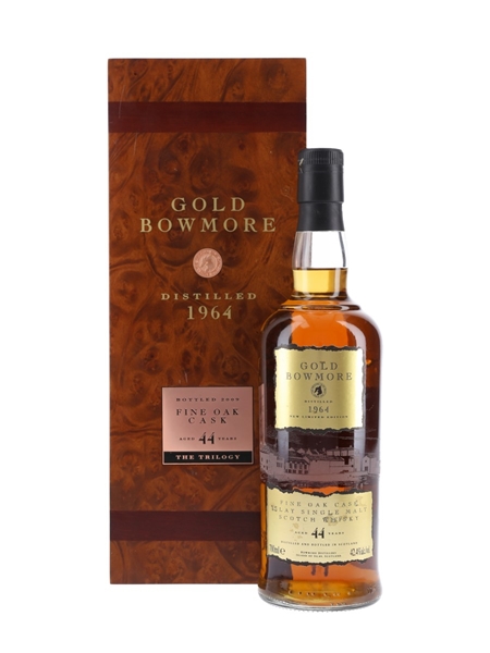 Bowmore 1964 Gold Bowmore 44 Year Old Bottled 2009 - The Trilogy 70cl / 42.4%