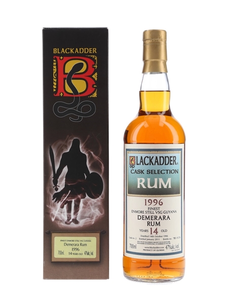 Enmore Still VSG 1996 Guyana Rum 14 Year Old - Blackadder 70cl / 47%