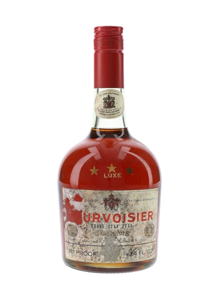 Courvoisier 3 Star Luxe Bottled 1970s 68cl / 40%