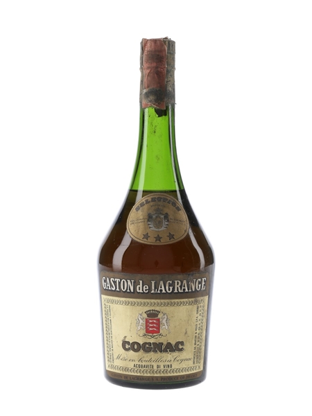 Gaston De Lagrange 3 Star Bottled 1970s - Martini & Rossi 75cl / 40%