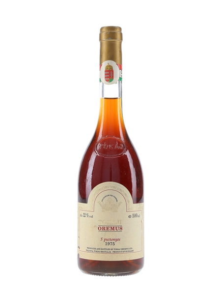 Oremus Tokaji 1975 Aszu 5 Puttonyos 50cl / 12%