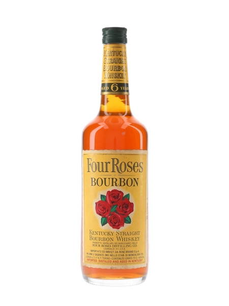 Four Roses 6 Year Old Bottled 1990s - Rene Briand 70cl / 40%