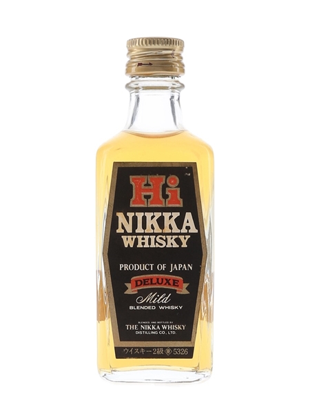 Nikka Hi Black Label Deluxe Mild Blended Whisky 5cl / 39%