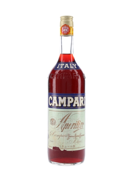 Campari Aperitivo Bottled 1980s - Suntory 100cl / 24%