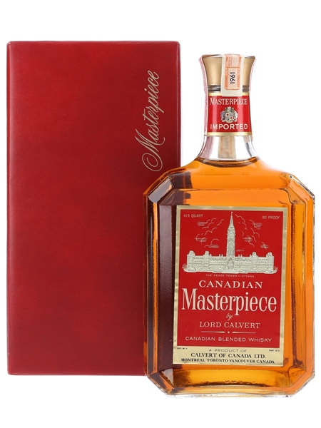 Lord Calvert Masterpiece 1961  75.7cl / 40%