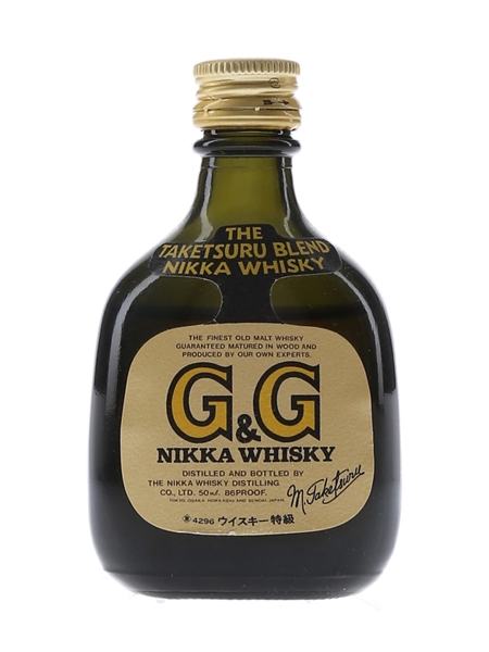 Nikka G&G The Taketsuru Blend Bottled 1970s 5cl / 43%