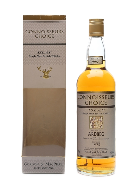 Ardbeg 1975 Connoisseurs Choice Bottled 1997 - Gordon & MacPhail 70cl / 40%