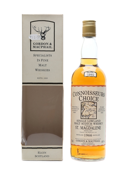 St Magdalene 1966 Connoisseurs Choice Bottled 1994 - Gordon & MacPhail 70cl