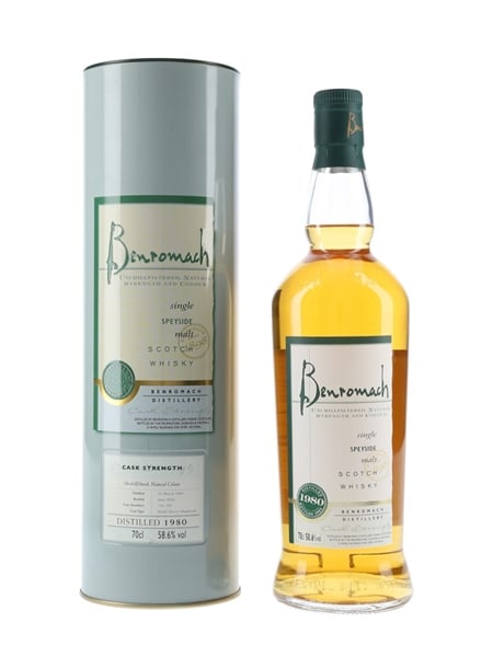 Benromach 1980 Cask Strength Bottled 2004 70cl / 58.6%