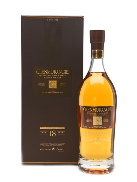 Glenmorangie 18 Years Old Extremely Rare 70cl