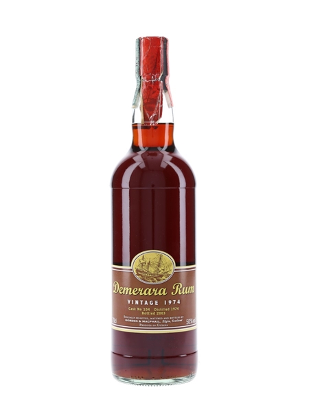 Guyana 1974 Demerara Rum Bottled 2003 - Gordon & MacPhail 70cl / 50%