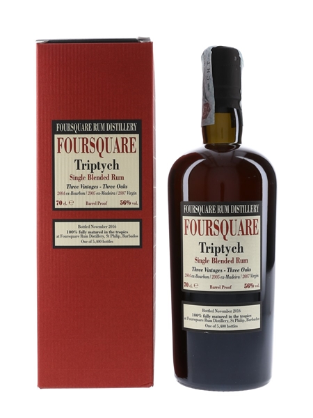 Foursquare Triptych Velier 70cl / 56%