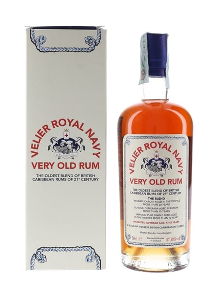 Velier Royal Navy Very Old Rum Bottled 2017 - Luca Gargano 70cl / 57.18%