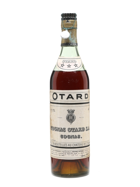 Otard 3 Star Cognac Bottled 1940s 72cl