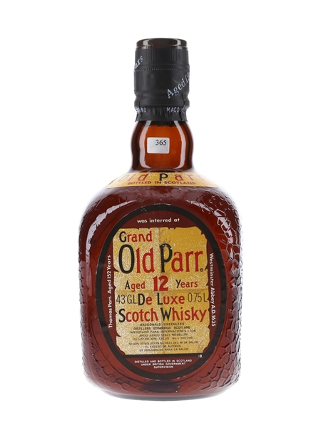 Grand Old Parr 12 Year Old Bottled 1980s 75cl / 43%