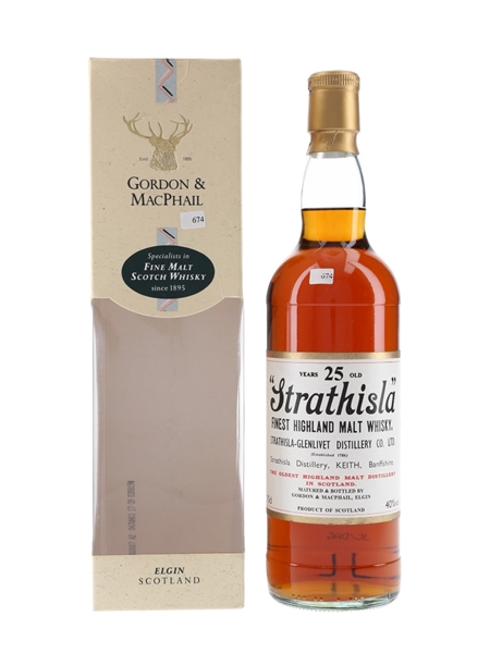 Strathisla 25 Year Old Gordon & MacPhail 70cl / 40%