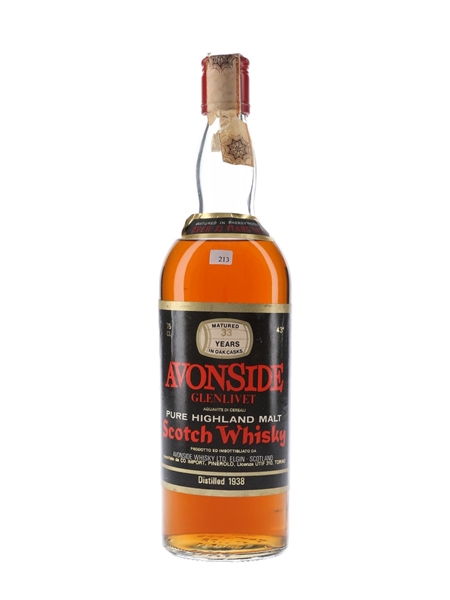 Avonside Glenlivet 1938 33 Year Old - Pinerolo 75cl / 43%