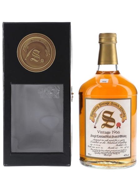 Bladnoch 1966 23 Year Old Bottled 1989 - Signatory Vintage 70cl / 43%