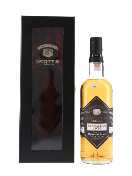 Macallan 1979 Scott's Selection Bottled 2000 70cl / 53.7%