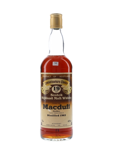 Macduff 1963 19 Year Old - Connoisseurs Choice 75cl / 40%