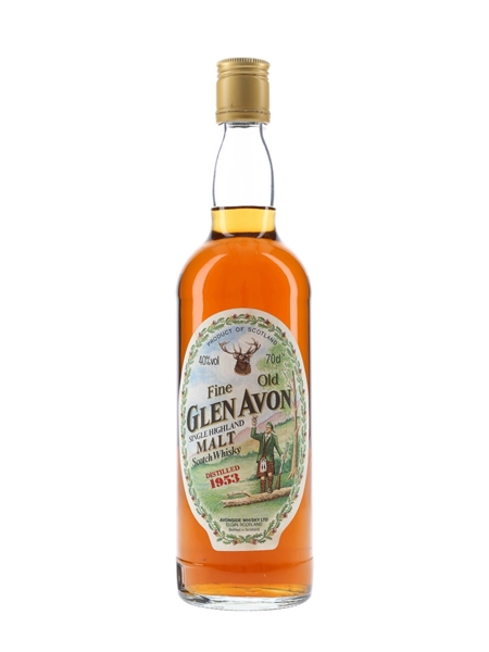 Glen Avon 1953 Bottled 1990s - Gordon & MacPhail 70cl / 40%