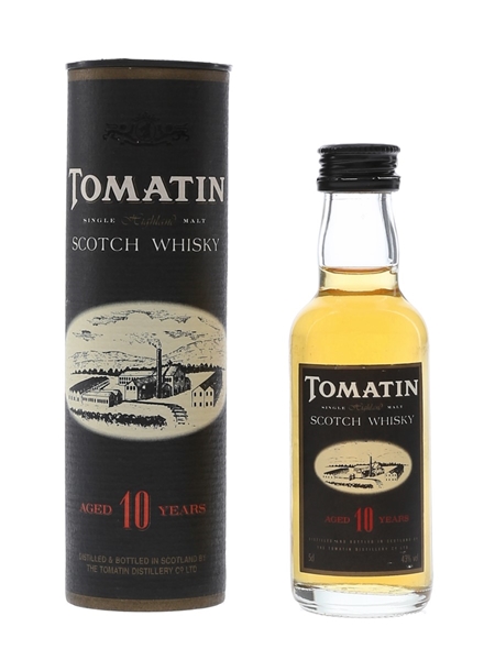 Tomatin 10 Year Old Bottled 1990s 5cl / 43%