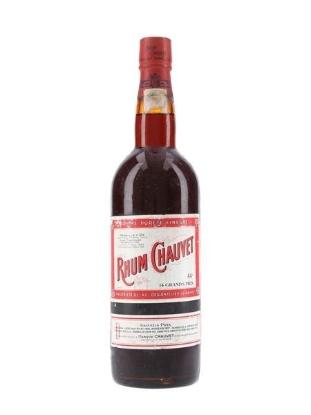 Rhum Chauvet 14 Grands Prix Bottled 1950s 100cl / 44%