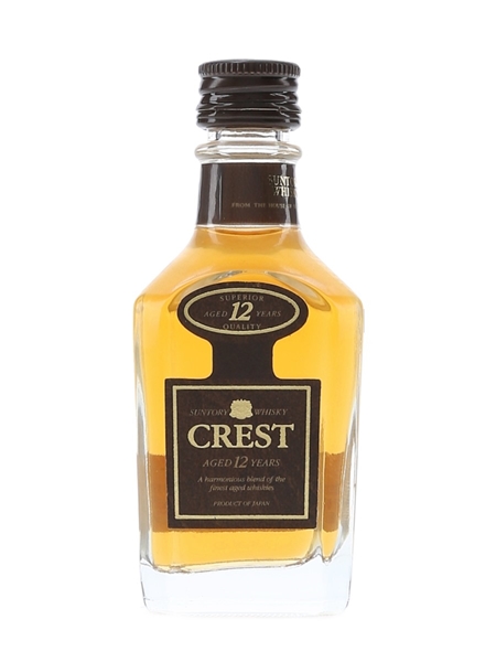 Suntory Crest 12 Year Old Bottled 1980s 5cl / 43%