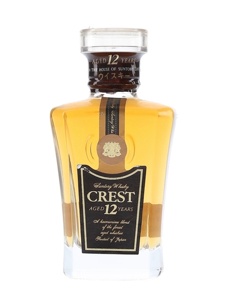 Suntory Crest 12 Year Old Bottled 1980s 5cl / 43%