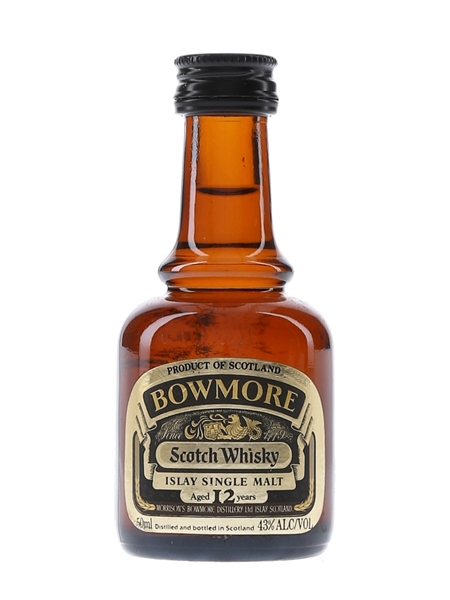 Bowmore 12 Year Old Bottled 1980s 5cl / 40%