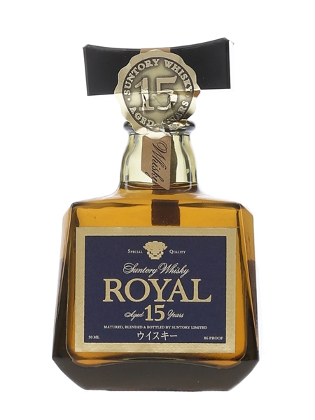 Suntory Royal 15 Year Old Bottled 1990s 5cl / 43%