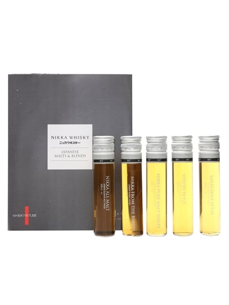 Nikka Japanese Malt & Blends Whisky Set La Maison Du Whisky 5 x 4cl / 45%