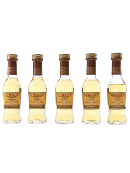 Glenmorangie 10 Year Old  5 x 5cl / 40%