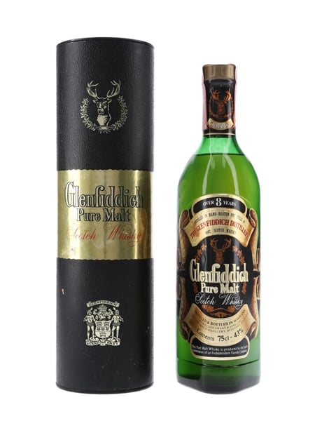 Glenfiddich Pure Malt 8 Year Old Bottled 1970s-1980s 75cl / 43%