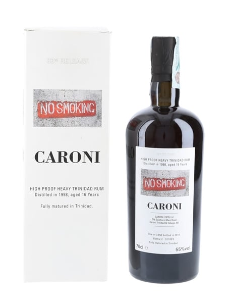 Caroni 1998 16 Year Old Heavy Trinidad Rum Bottled 2014 - Velier 70cl / 55%