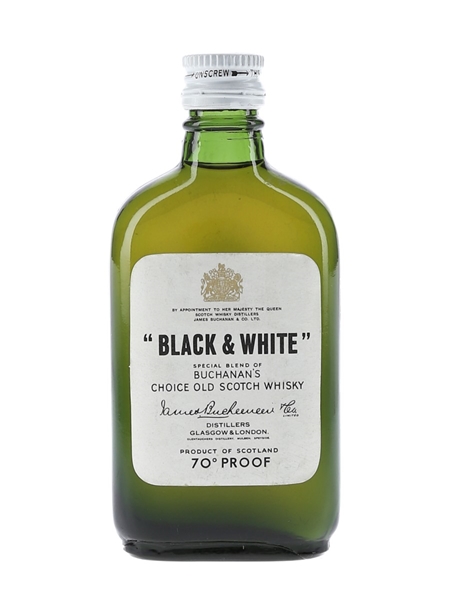 Black & White Bottled 1960s 5cl / 40%