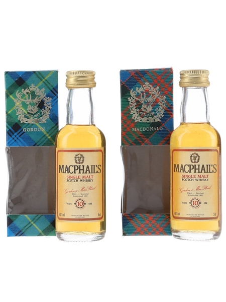 MacPhail's 10 Year Old Bottled 1990s 2 x 5cl / 40%