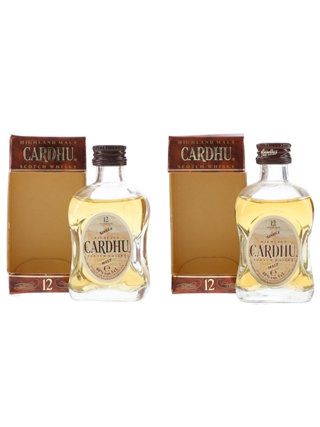 Cardhu 12 Year Old  2 x 5cl / 40%