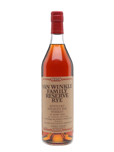 Van Winkle 13 Years Old Family Reserve Rye 75cl / 47.8%