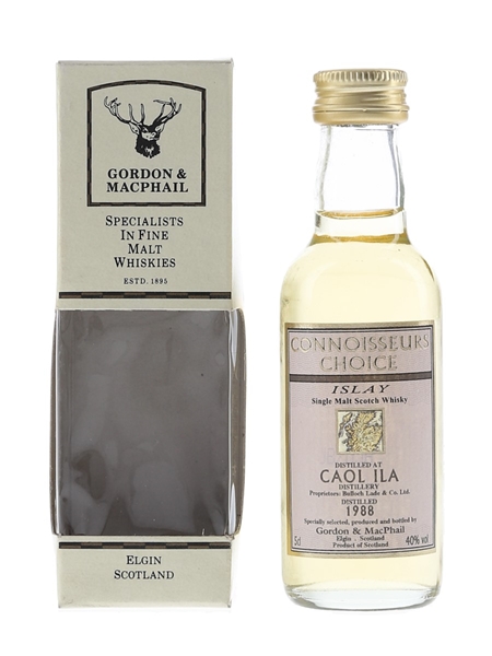 Caol Ila 1988 Bottled 1990s-2000s - Connoisseurs Choice 5cl / 40%