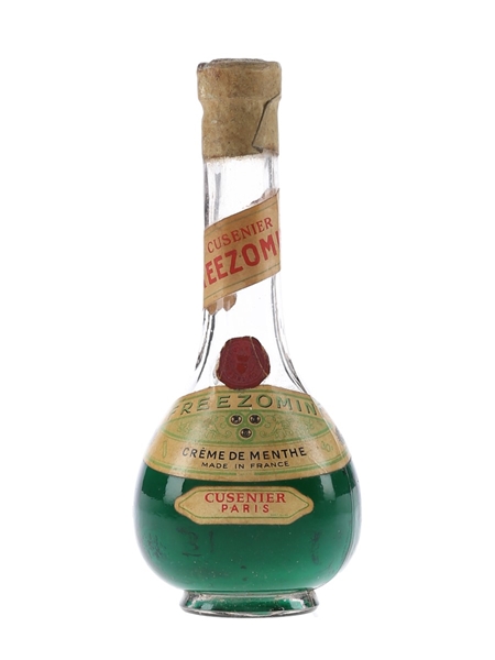 Cusenier Freezomint Creme De Menthe Bottled 1950s 5cl / 30%