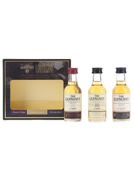 Glenlivet Tasting Experience Master Distillers Reserve 3 x 5cl / 40%