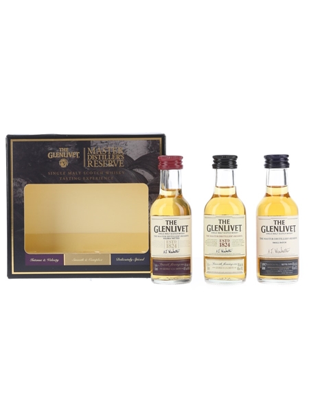 Glenlivet Tasting Experience Master Distillers Reserve 3 x 5cl / 40%