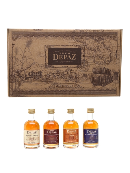 Depaz Rhum Agricole Martinique  4 x 5cl / 45%