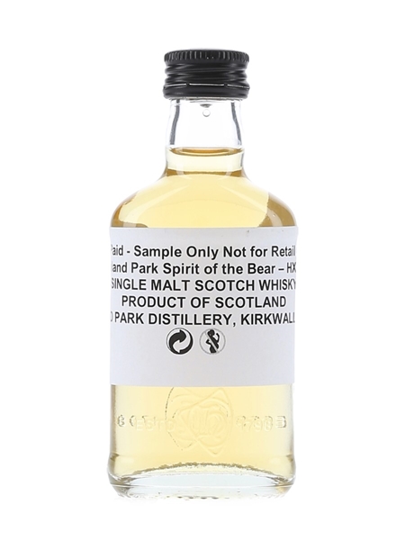 Highland Park Spirit Of The Bear Trade Sample 5cl / 40%