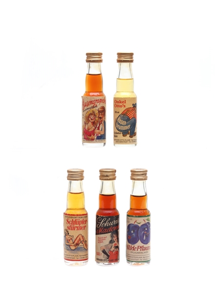 Bawdy German Liqueurs Gerhard Otto 5 x 2cl