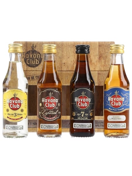 Havana Club - El Ron De Cuba  4 x 5cl