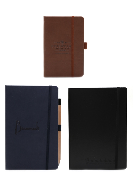 Assorted Notepads Benromach, Bunnahabhain, Cotswold Distillery 