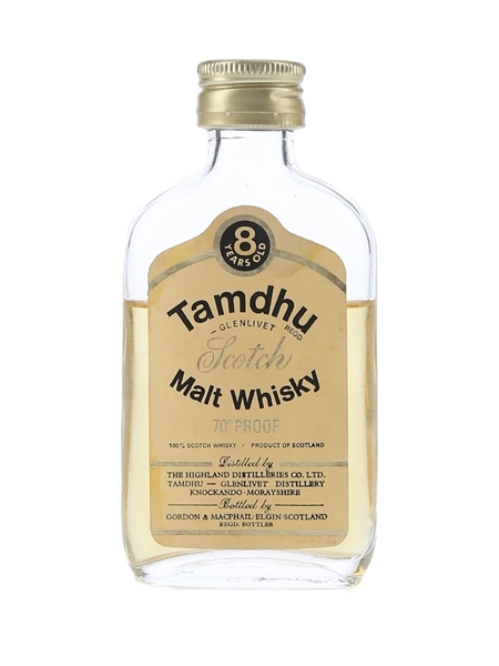 Tamdhu 8 Year Old Bottled 1970s - Gordon & MacPhail 5cl / 40%